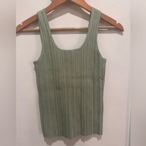 NWT Madewell the signature knit scoopneck sweater tank